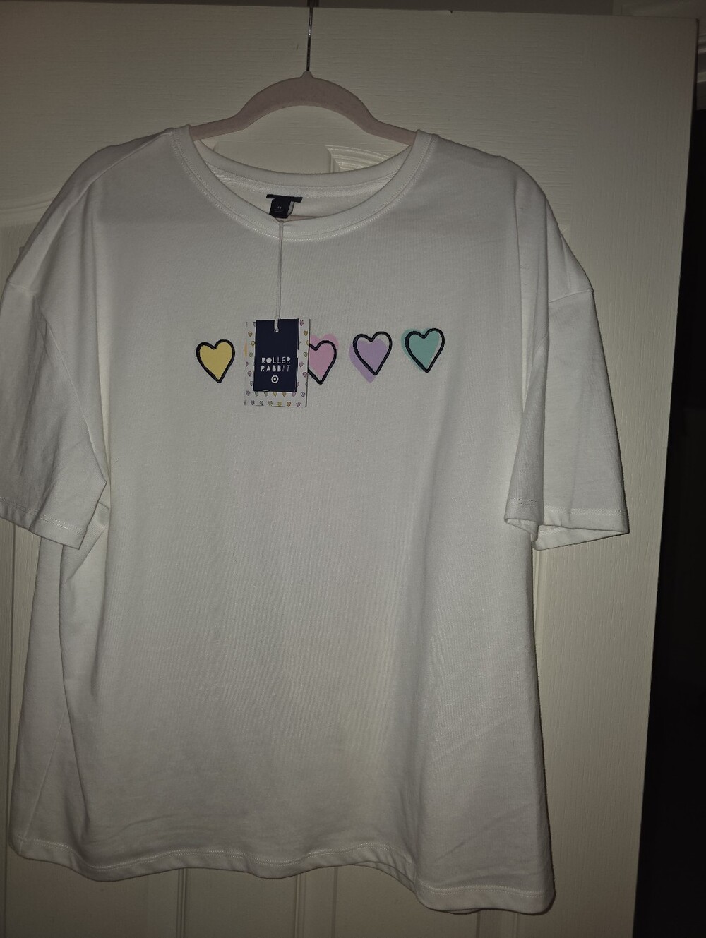 Roller Rabbit X Target Disco Heart T Shirt Size M NWT